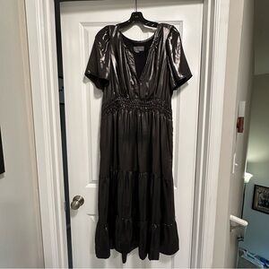 Somerset maxi dress metallic